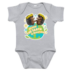 Masha and the Bear Friends Go Green! Infant bodysuit