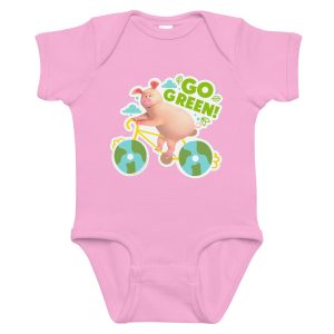 Masha and the Bear Friends Go Green! Infant bodysuit