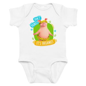 Masha and the Bear Friends Go Green! Infant bodysuit
