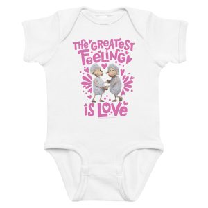 Masha and the Bear Friends Love Day Infant bodysuit