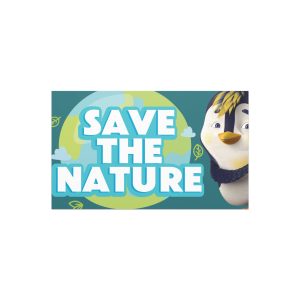 Masha and the Bear Friends Go Green! Car magnet