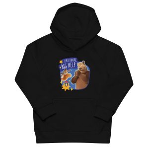 Masha and the Bear Friends Ramadan Kids eco hoodie