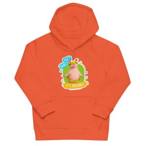 Masha and the Bear Friends Go Green! Kids eco hoodie