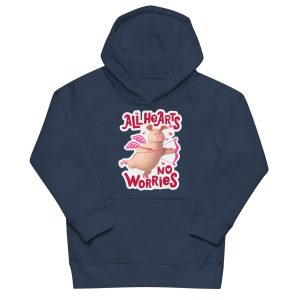 Masha and the Bear Friends Love Day Kids eco hoodie