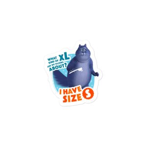 Masha and the Bear Friends: Cat Bubble-free stickers