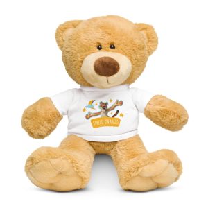 Masha and the Bear Friends Ramadan Teddy bear with a t-shirt