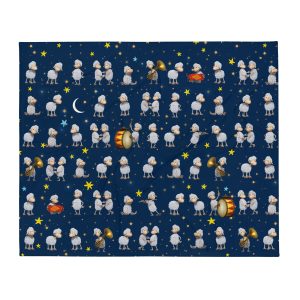 Masha and the Bear Friends Throw Blanket