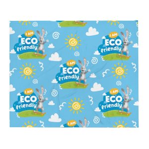 Masha and the Bear Friends Go Green! Throw Blanket