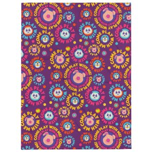 Masha and the Bear Friends Throw Blanket