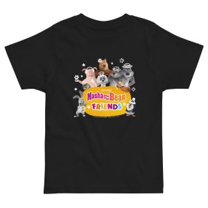 Маша and The Медведь Friends Toddler Jersey T-shirt