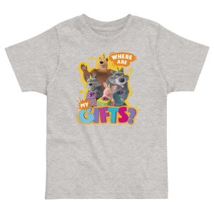 Маша и Медведь Friends Toddler Jersey Where Are My Gifts T-shirt