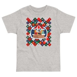 Masha and the Bear Friends Christmas Toddler Jersey T-shirt