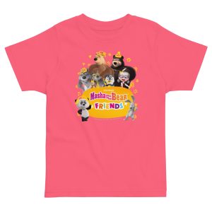 Маша и Медведь Friends Toddler Jersey Group Photo #2 T-shirt