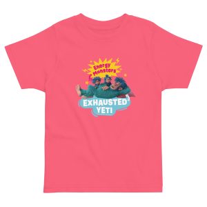 Masha and the Bear Energy Monsters Toddler Jersey T-shirt
