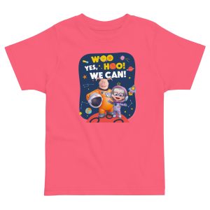 Masha and The Bear Friends Yes, We Can! #2 Toddler Jersey T-shirt