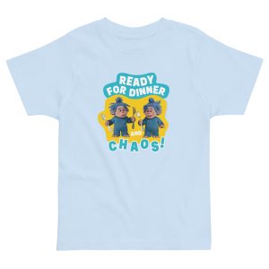 Masha and the Bear Friends Ready For Dinner Toddler Jersey T-Shirt