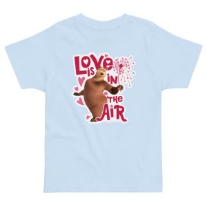 Masha and the Bear Friends Love Day Toddler jersey t-shirt