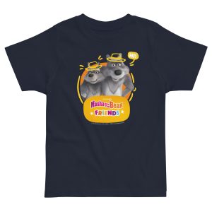 Masha and the Bear Friends Toddler Jersey Detective Wolves T-shirt