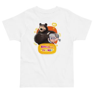 Маша и Медведь Friends Toddler Jersey Hello There! T-shirt