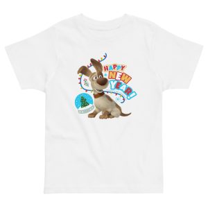 Masha and the Bear Friends Christmas Toddler jersey t-shirt
