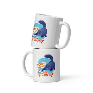 Masha and the Bear Friends: Cat White glossy mug