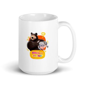 Masha and the Bear Friends White Glossy Mug