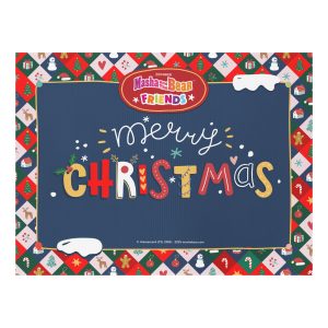 Masha and the Bear Friends Christmas Yard sign